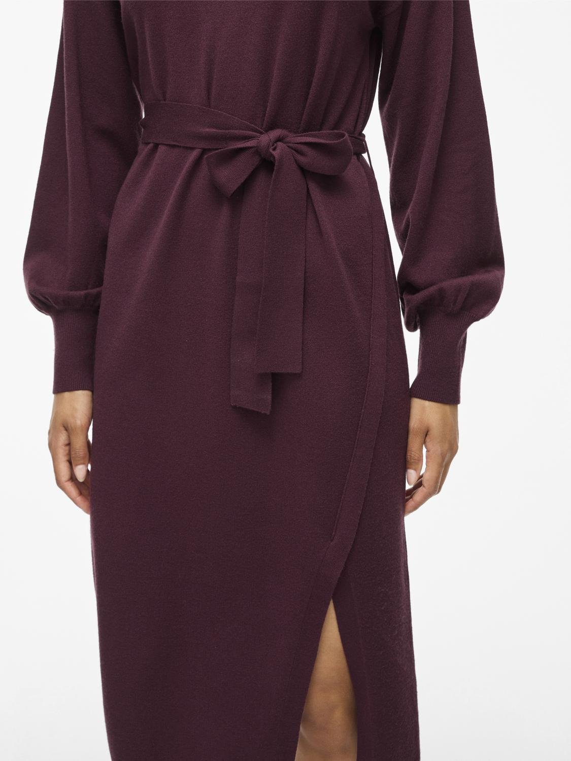 VIRICKY Long Dress - Fig - VERO MODA & VILA Bergvik